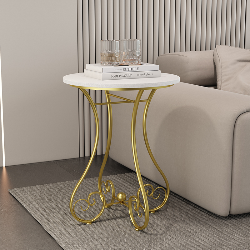 Desk Setup Minimalist - Table d'appoint minimaliste en fer, petite