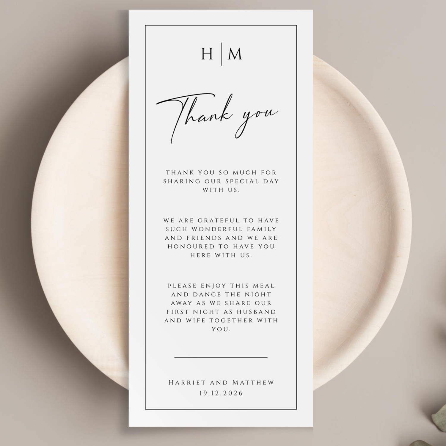 Carte de Table personnalisée,  - Desk Setup Minimalist avis et prix